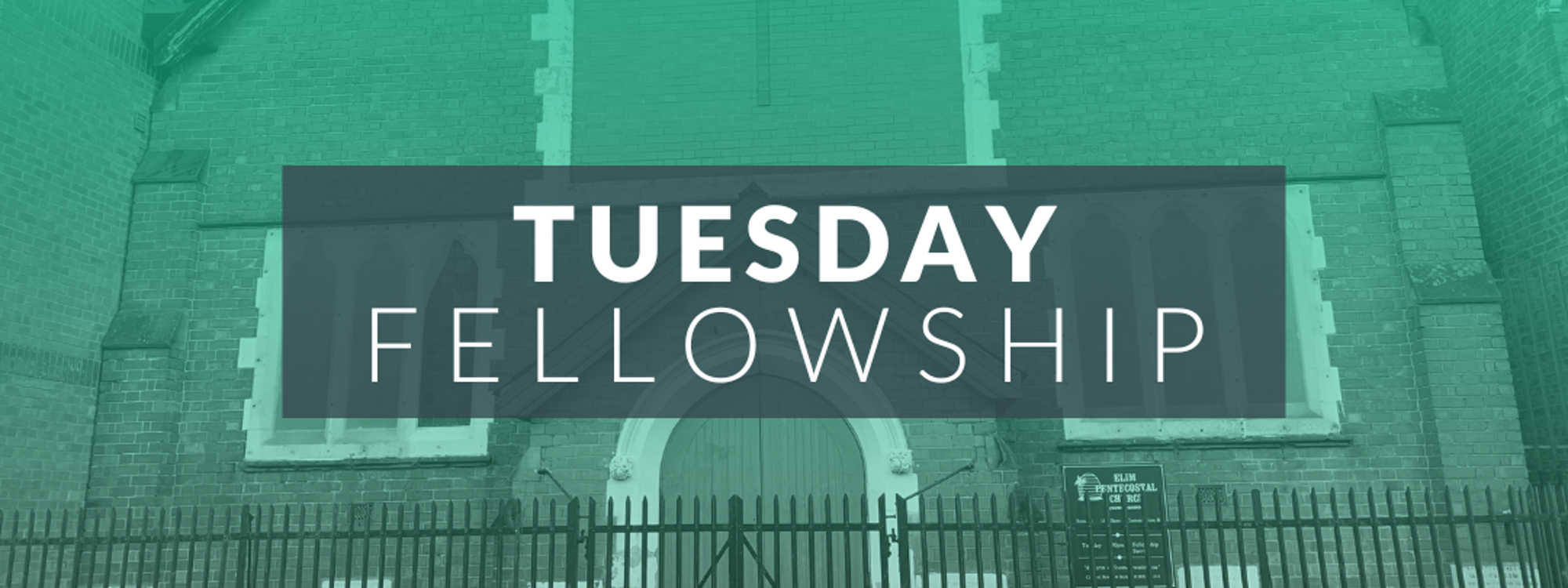 Tuesday Fellowship - COPY