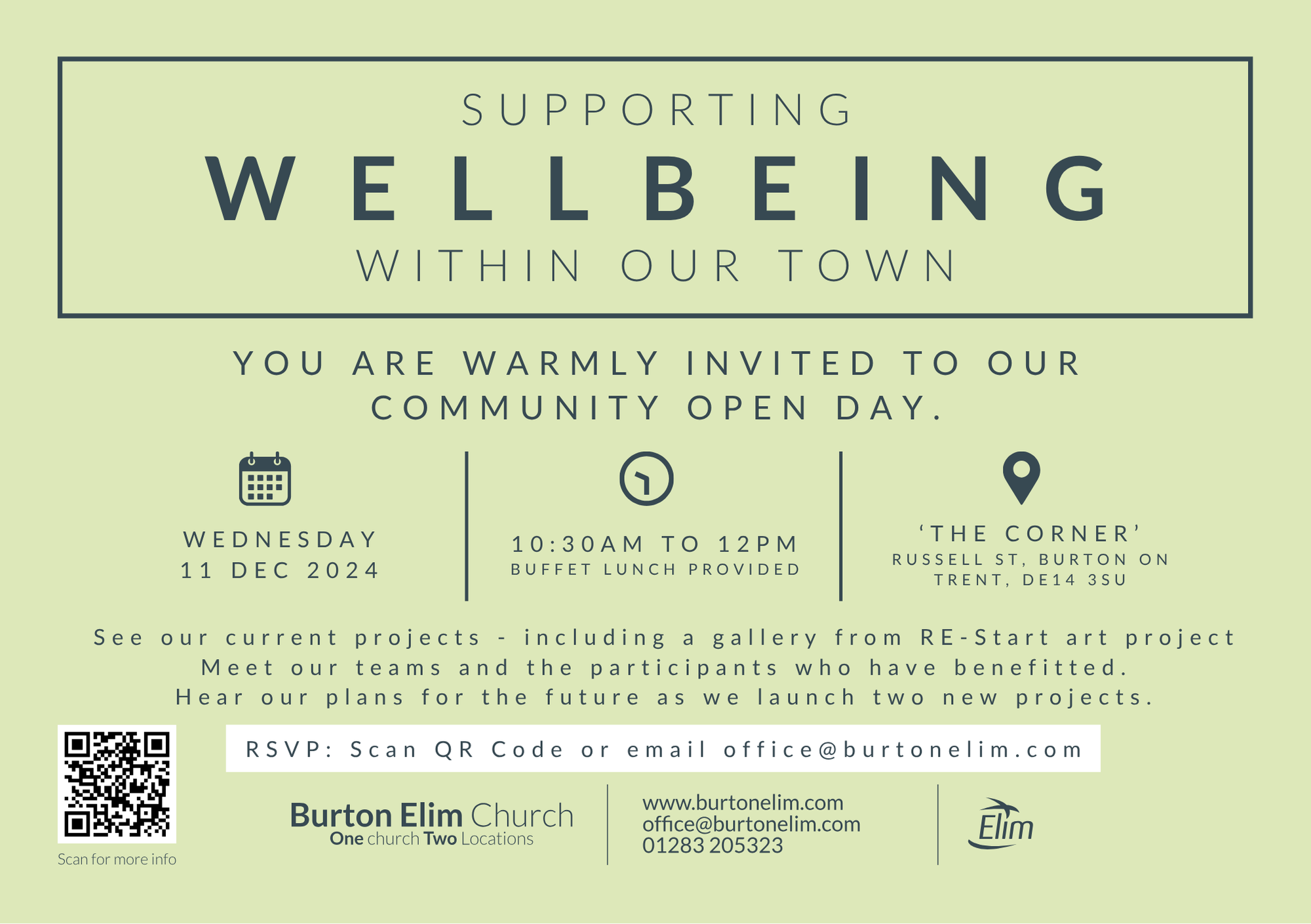 Wellbeing - Open Day